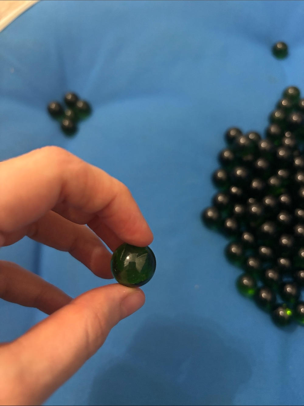 Marbles See Through Colored Dark/Light Green NWOTS - Picture 7 of 8